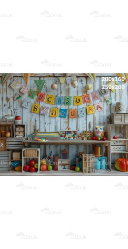 Tło fotograficzne Szkoła Przedszkole 3123